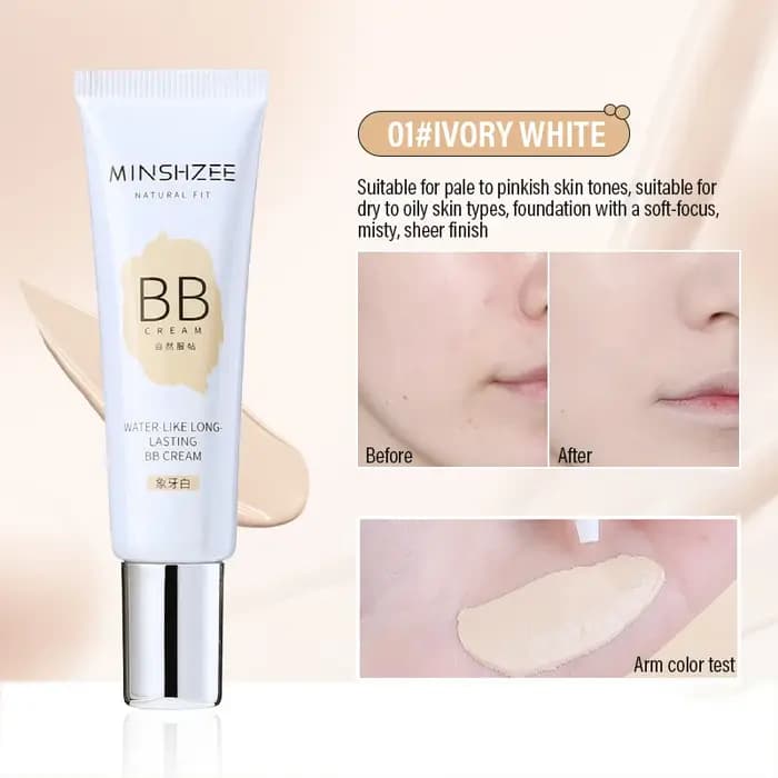 Fond de teint liquide hydratant blanc ivoire