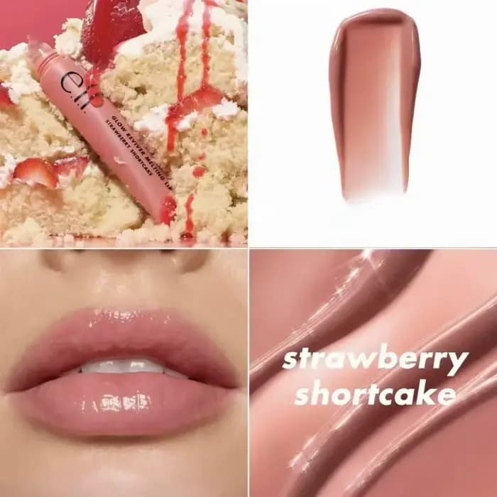 Baume à lèvres Hot Elf 6 couleurs Vanille Caramel Fraise Shortcake – Léger, Hydratant, Repulpant, So