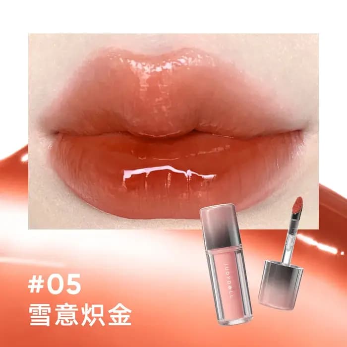 Judydoll Ice Watery Lip Gloss-Gen 2 : ressemblant à miroir