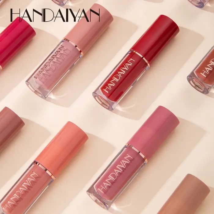 Kit de rouge à lèvres liquide mat 12 couleurs