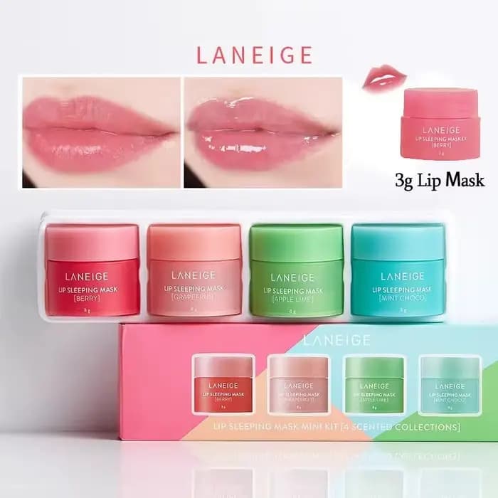 Chaud nouveau limité Laneige lèvres endormies fruits naturel baume