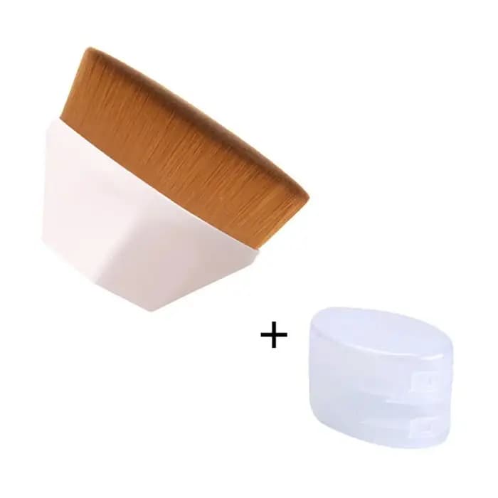 Pinceau de maquillage pour fond de teint en poudre liquide pour femme
