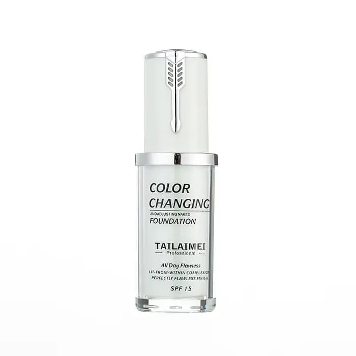 TLM – fond de teint liquide à couleur changeante