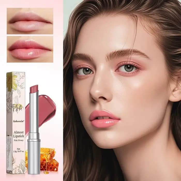 Baume à lèvres teinté rose/noir