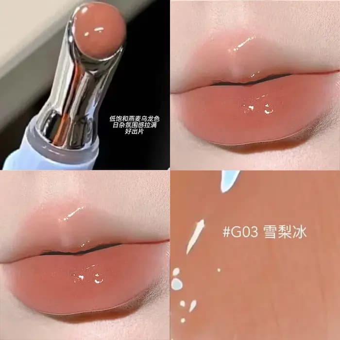 Gloss à lèvres effet miroir HERORANGE