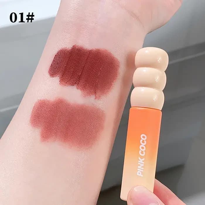 Vernis à lèvres rose COCO coucher de soleil galaxie