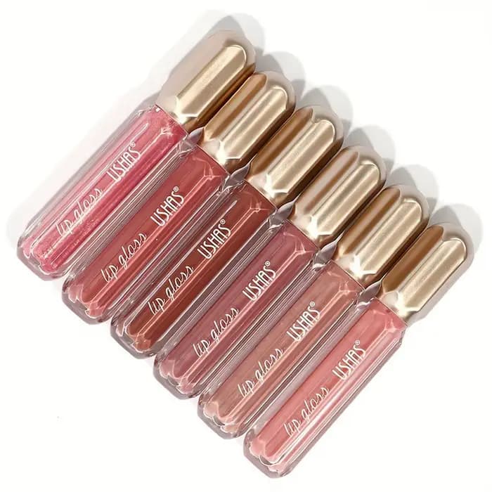 Miroir perle brillant à lèvres imperméable longue durée hydratant rouge