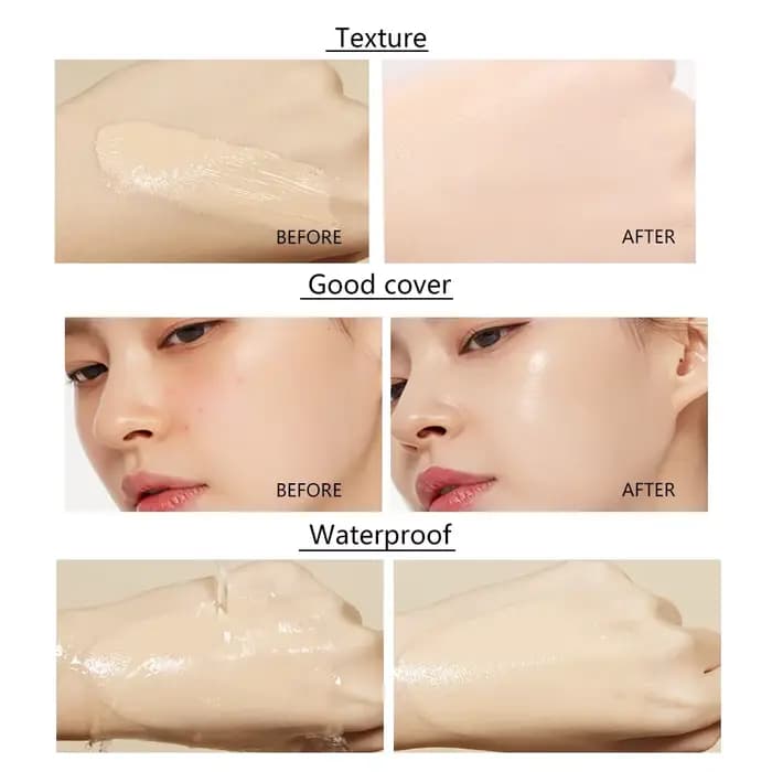 Fond de teint liquide, Base de maquillage à haute couverture