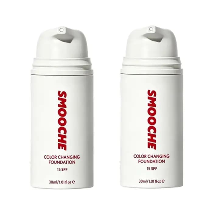 Fond de teint SMOOCHE changeant de couleur 30 ml - Teinte auto-adaptative