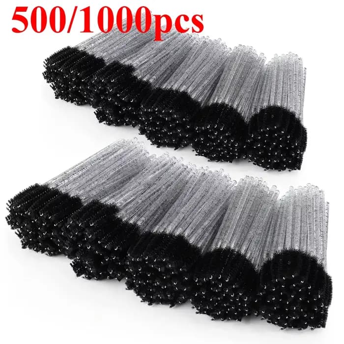 Bobines pour sourcils, outils de beauté, Extension de cils, baguettes de Mascara jetables colorées,
