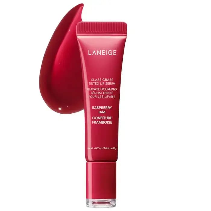 Fashion Laneige Makeup Donut Chocolate Frosting Highlighter Lip Color Plump LipsGloss Moisturizing Lipstick Exfoliating Lip Care