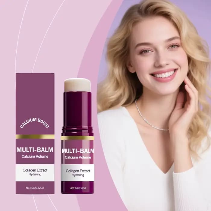 Multi baume Calcium Volume raffermissant peau hydratant nourrissant lissant collagène bâton