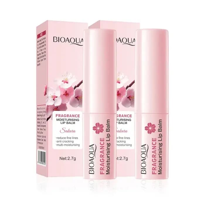1/2/3 pièces BIOAQUA Sakura rouge à lèvres fleur de cerisier hydratant baume