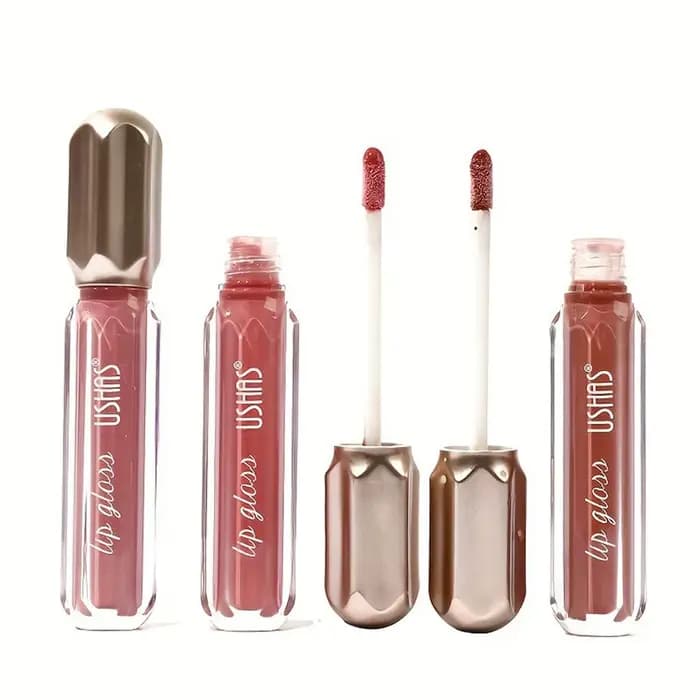 Miroir perle brillant à lèvres imperméable longue durée hydratant rouge