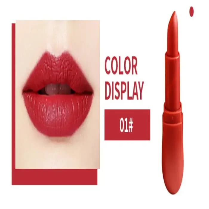 Rouge à lèvres mat 12 couleurs