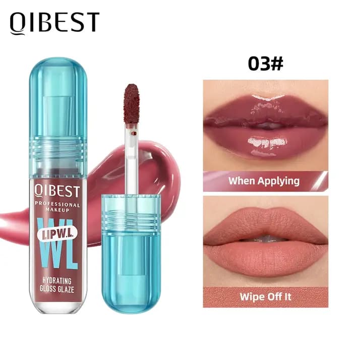 Gloss à lèvres cristallin QIBEST