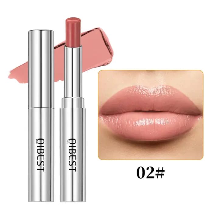 QIBEST baume à lèvres transparent naturel hydratant miel rouge