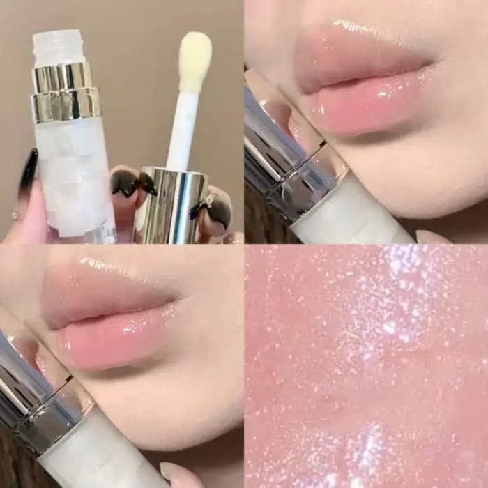 Toot Dodo Gloss à lèvres éclatant Formule hydratante Effet verre transparent Look élégant Parfait pour les cadeaux de fêtes