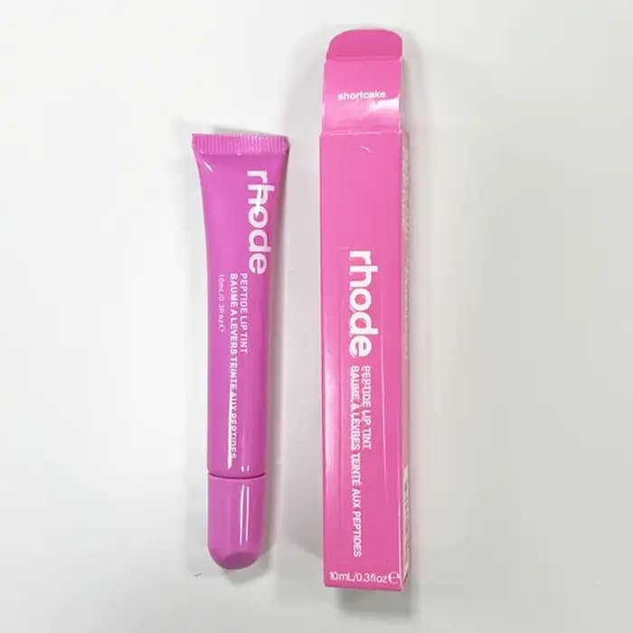NOUVEAU Rouge à lèvres gloss Rhode Lemon With Box, couleur bonbon, étanche, lisse, brillant, rose, c