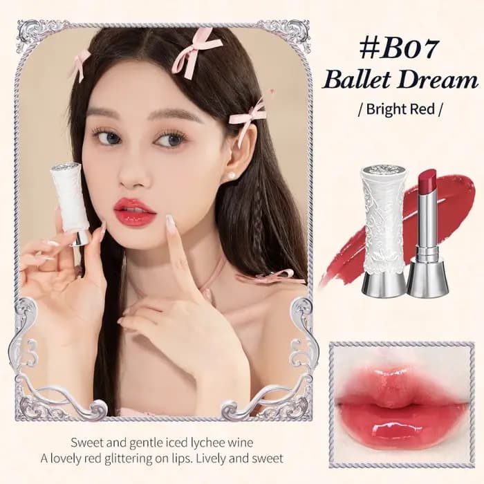 Flower Knows Bunny Garden Crème Lèvres Swan Ballet Gloss