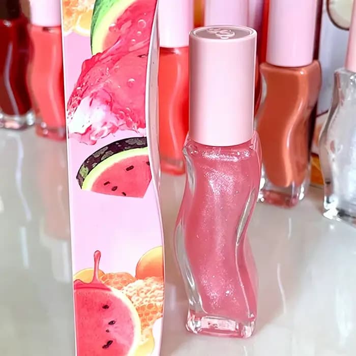 Nouveau Gloss à Lèvres Hydratant Longue Durée Effet Repulpant et Exfoliant