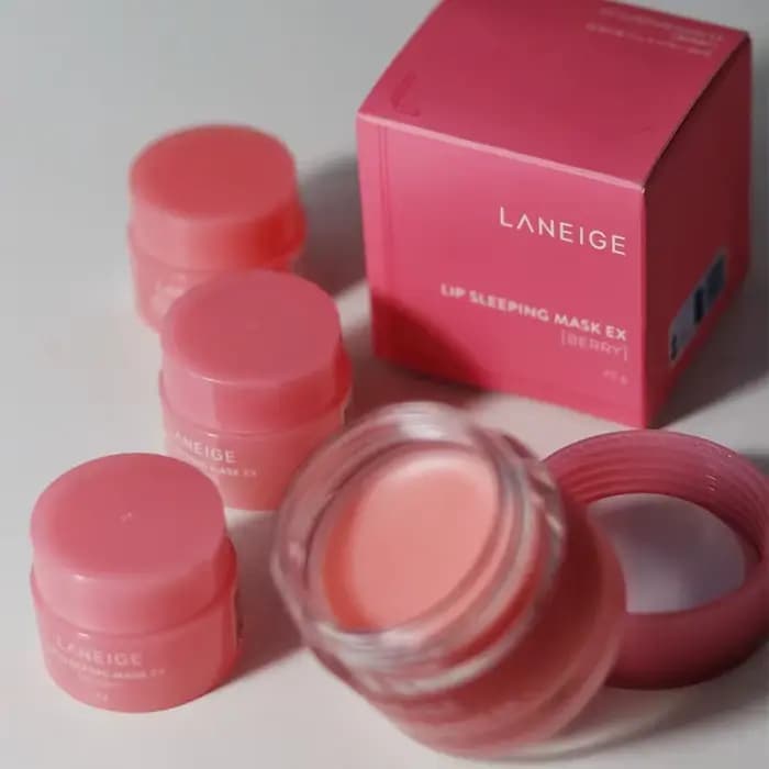 Laneige noël offres spéciales beignet baume à lèvres léger hydratant nourrissant réparateur améliorer les lignes