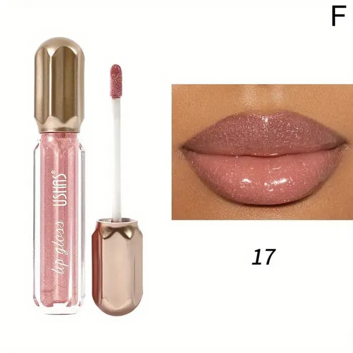 Gloss à lèvres hydratant brillant effet miroir pour des lèvres plus pulpeuses
