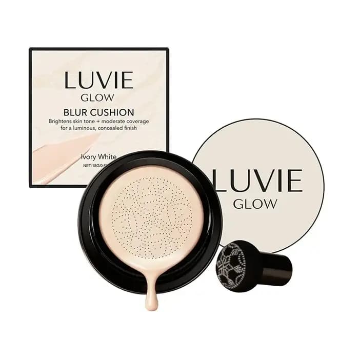LUVIE – fond de teint coussin tête de champignon brillant
