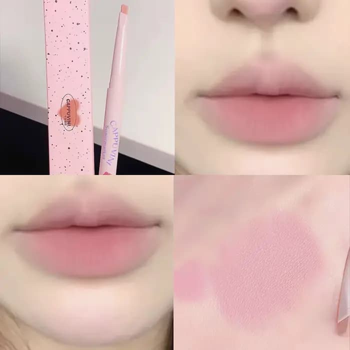 LipLinerPen lèvres maquillage brume douce cosmétiques rouge à lèvres stylo couleurs douces mat rouge